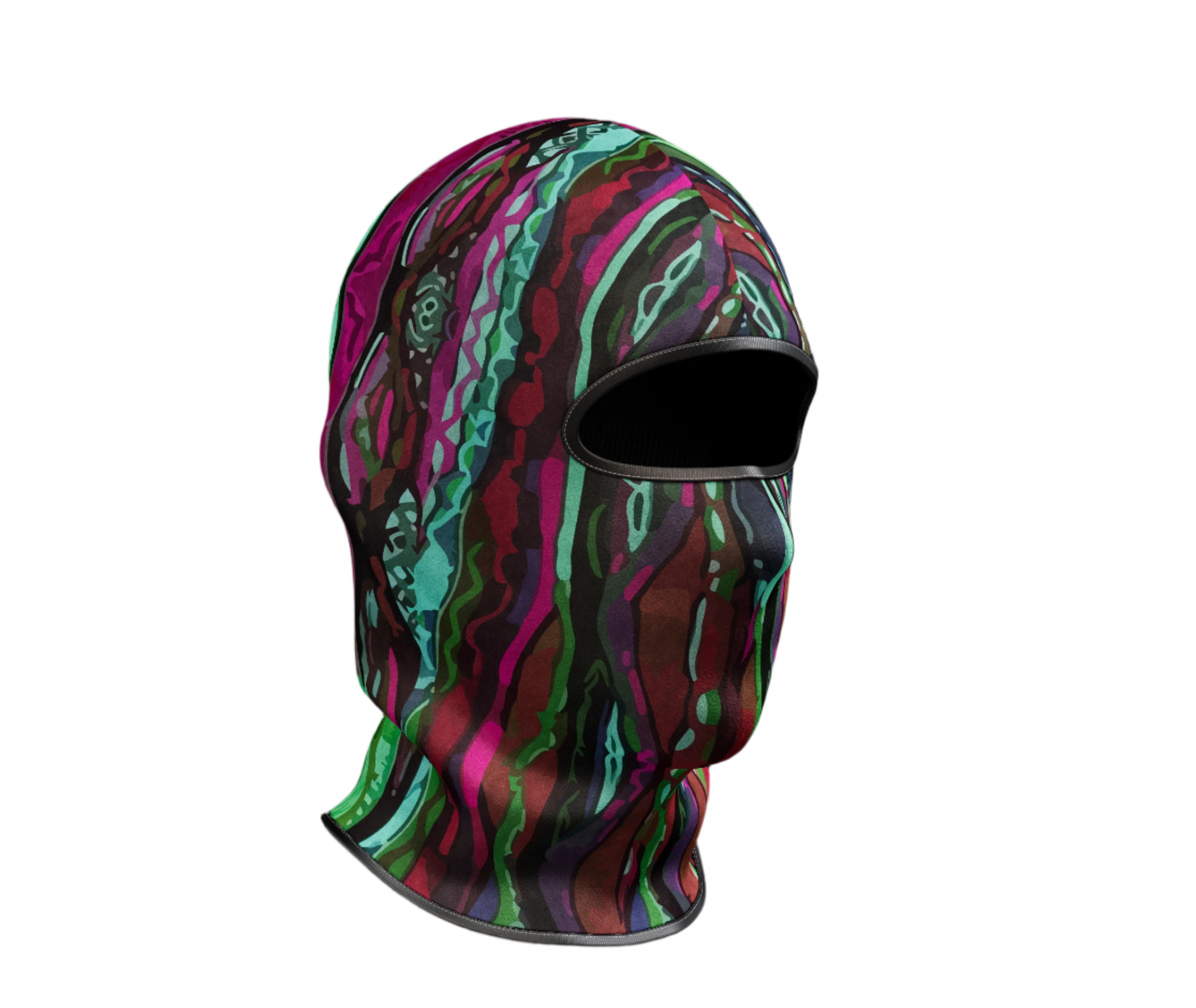 90's Style Magneta Pattern Balaclava by Superior Athlete