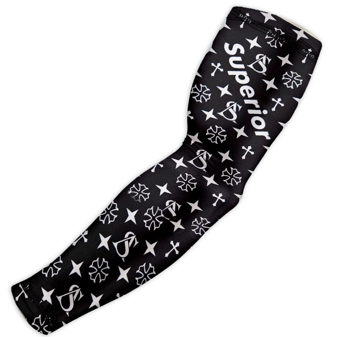 Superior Athlete Pattern - Black & White Armsleeve