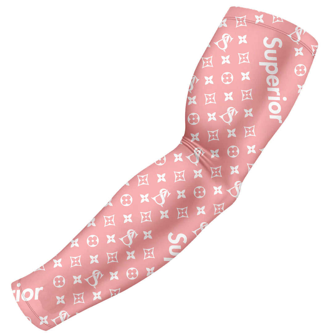 Superior Athlete Pattern - Pink & White Armsleeve