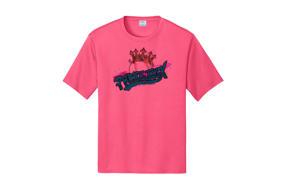 Prince JazzX Multi-color Dri-Fit Short Sleeve Shirt