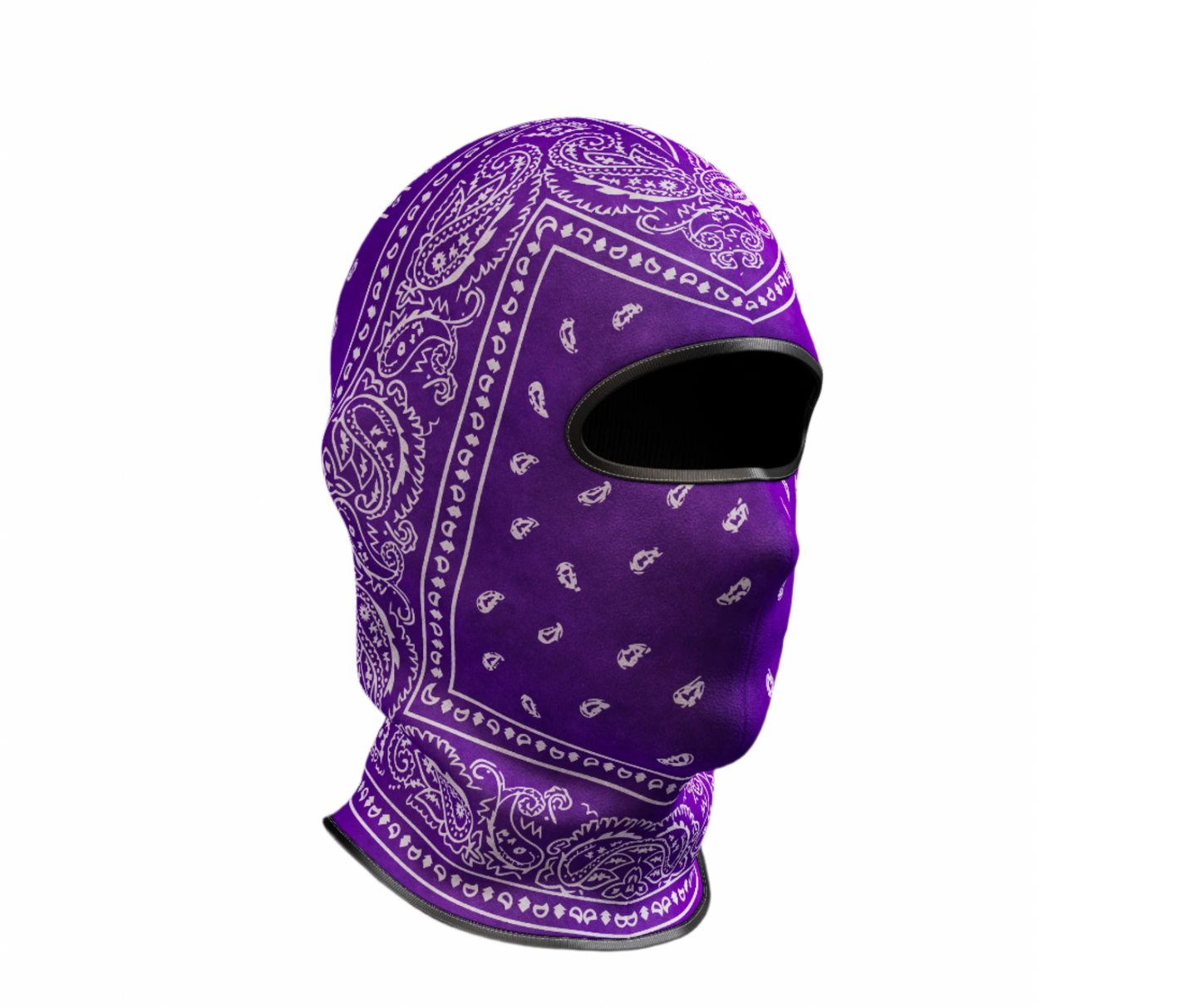 Purple Bandana Style Balaclava by Superior Athlete