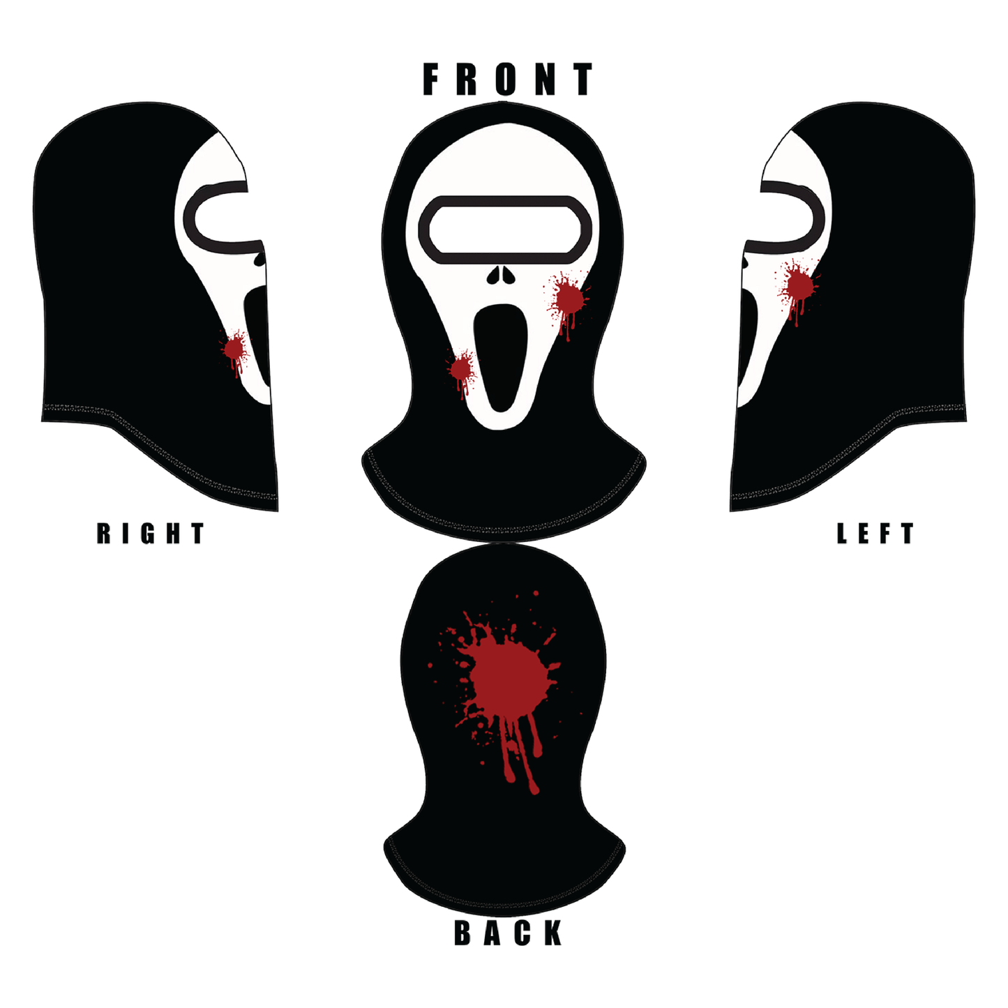 Ghost Face Performance Balaclava