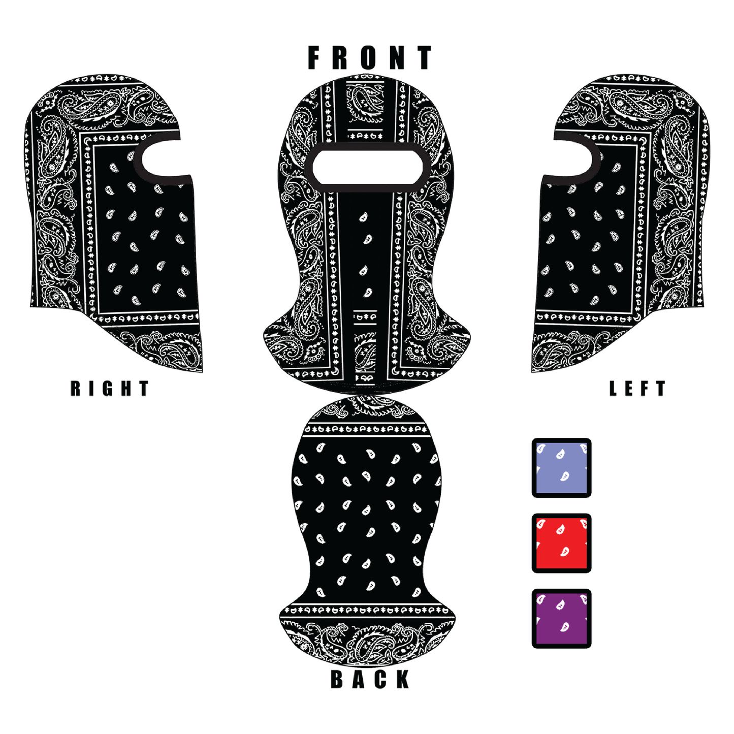 Bandana Style Balaclava
