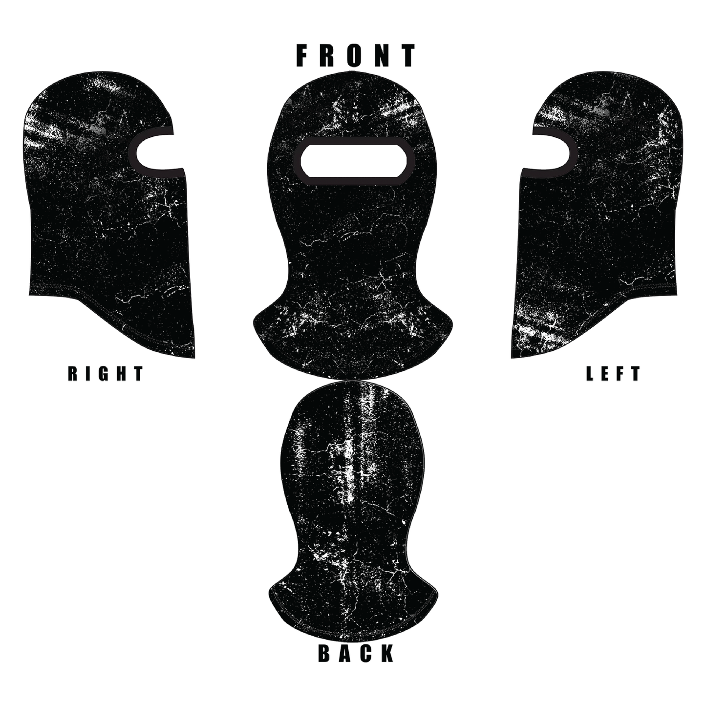 Grunge Style Performance Balaclava