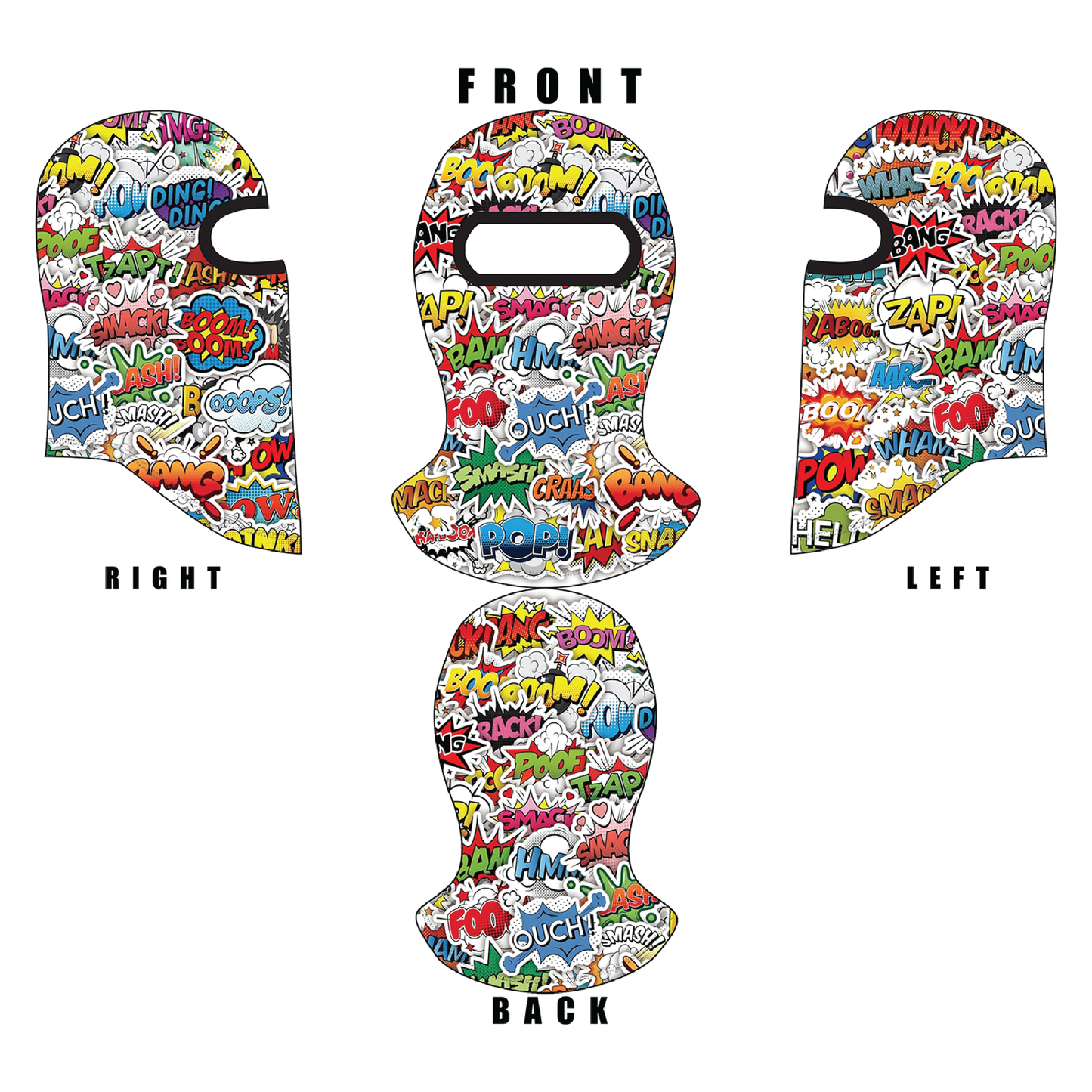 Comic Boom Balaclava