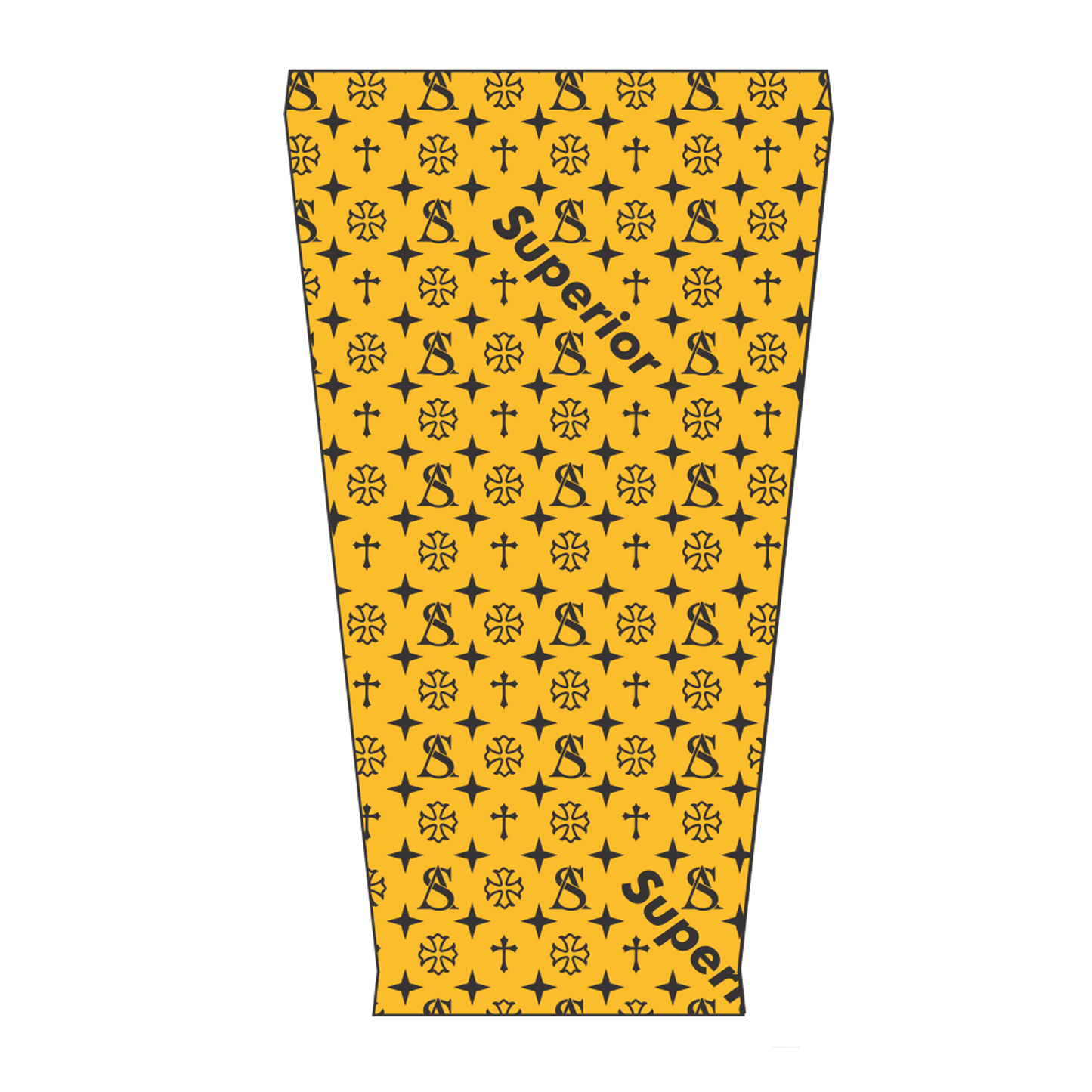 Superior Athlete Pattern - Yellow & Black Armsleeve