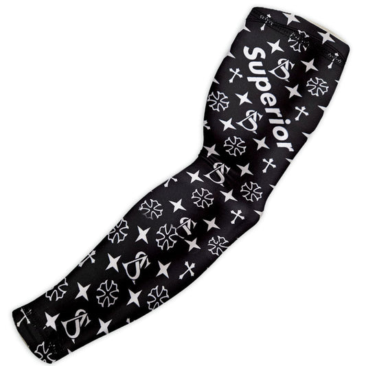 Superior Athlete Pattern - Black & White Armsleeve