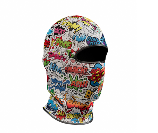Comic Boom Balaclava by Superior Athlete